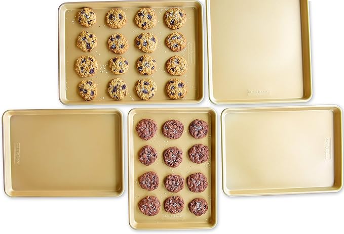 Nordic Ware Naturals Aluminum NonStick Baker's Quarter Sheet Small - Image 5