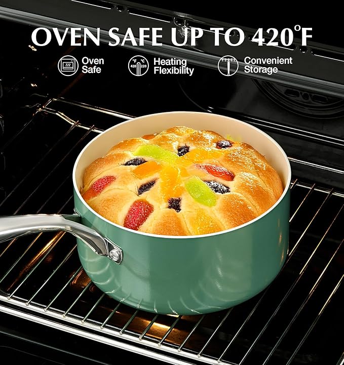 KOCH SYSTEME CS Nonstick Sauce Pan - Image 8