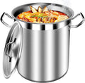 STOCKPOT Extra Large Stock Pot 100 Quart – Professional Stainless Steel Stockpot by STOCKPOT