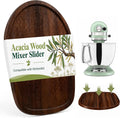 Acacia Wood Mixer Slider Mat for KitchenAid 4.5-5 Qt Tilt-Head Stand