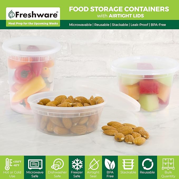 Freshware Food Storage Containers - Image 2