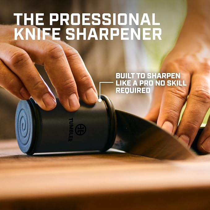 Tumbler Pro Black Rolling Knife Sharpener™ Starter Set - Image 9