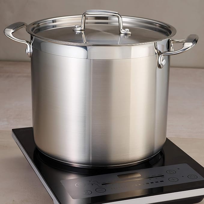 Tramontina Gourmet Stainless Steel 24-Quart Extra Large Stock Pot - Image 7