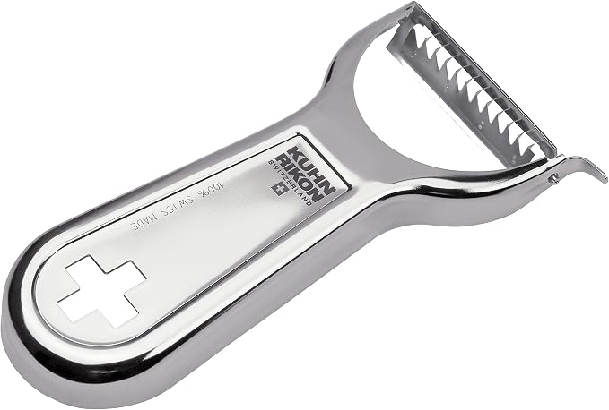 Kuhn Rikon "Swiss Metallic" Julienne Cross Peeler by KuhnRikon
