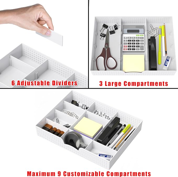 Simple Houseware Drawer Organizer Tray - Image 3