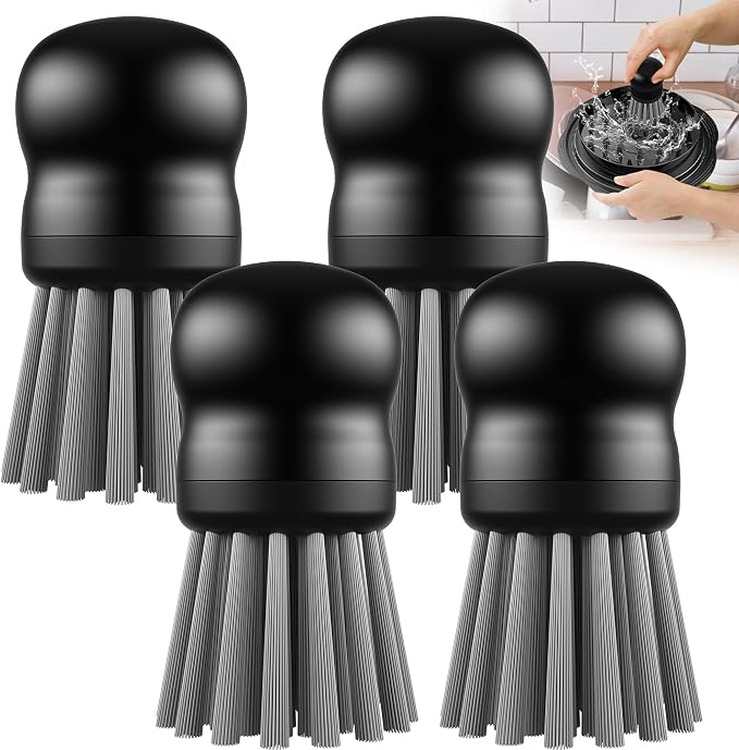 Mini Dish Brush for Cleaning Chicken Shredder, Palm Brush Dish Scrubber by SURETIVIAN