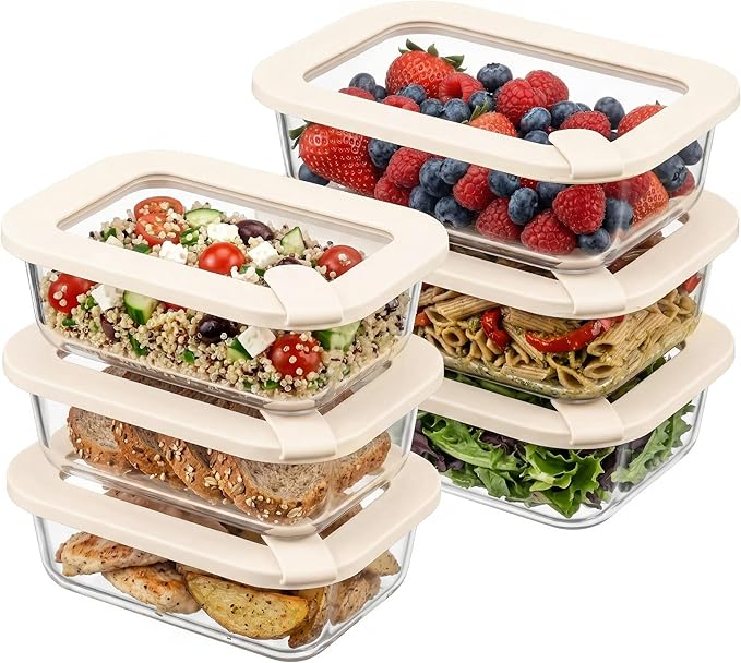 Urban Green Glass Food Storage Containers - Image 2