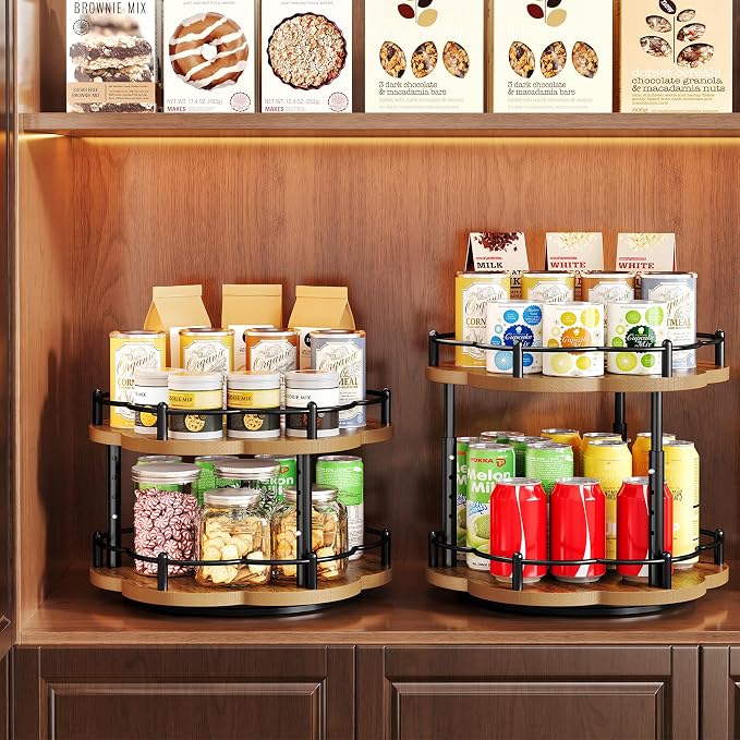 Spice Rack Lazy Susan Organizer - Image 9