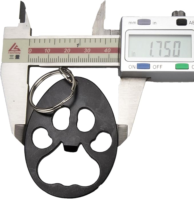 Swatom Dog Paw Keychain Bottle Opener Beer Opener Tool, Key Tag Chain Ring - Image 9
