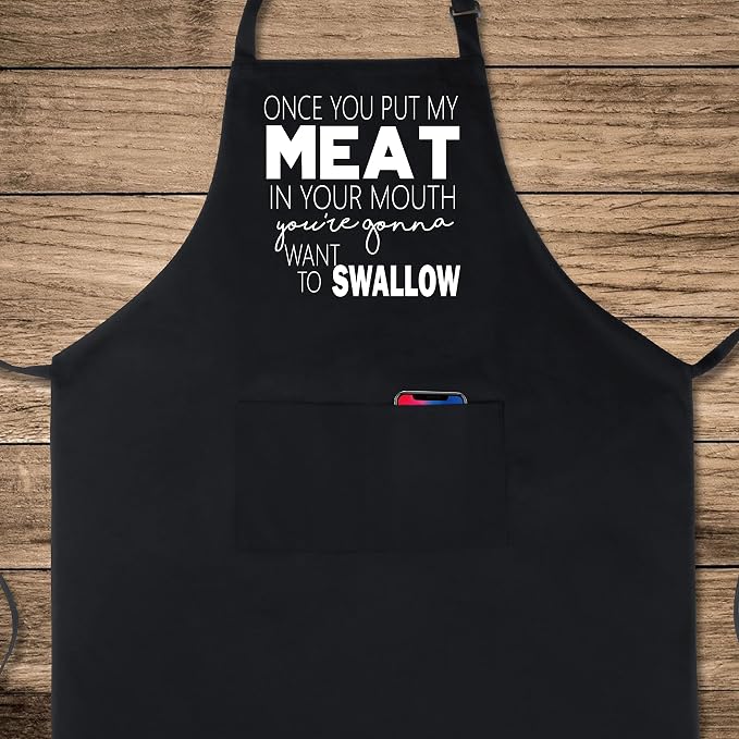 Xornis 100% Cotton Funny Apron - Image 2