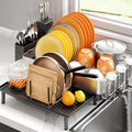 Urackify Dish Rack for Kitchen Counter, 304 Stainless Steel Dish Drying Rack by Urackify