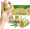 AIRNEX Bamboo Dish Brush Set of 3 by Airnex