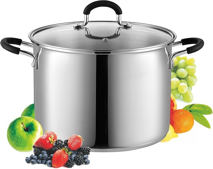 Cook N Home Stockpot Sauce Pot Induction Pot by CookNHome