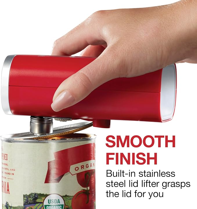 Proctor Silex Automatic Electric Can Opener, Hands Free Cordless Operation & - Image 6
