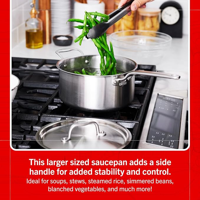 Heritage Steel x Eater 4 Quart Saucepan - Image 7
