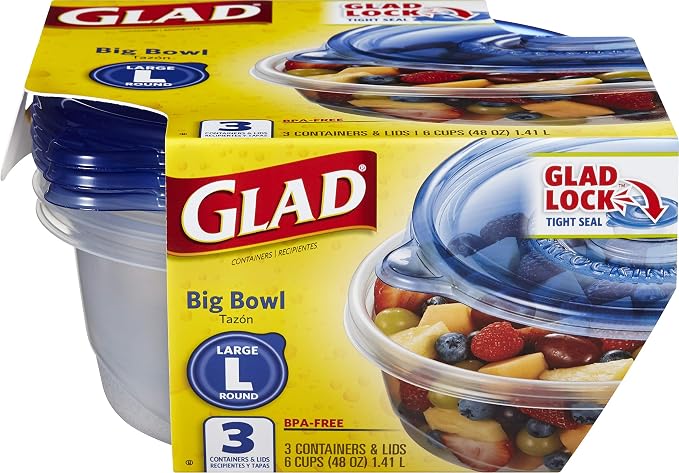 Glad GladWare Big Bowl Food Storage Containers - Image 2