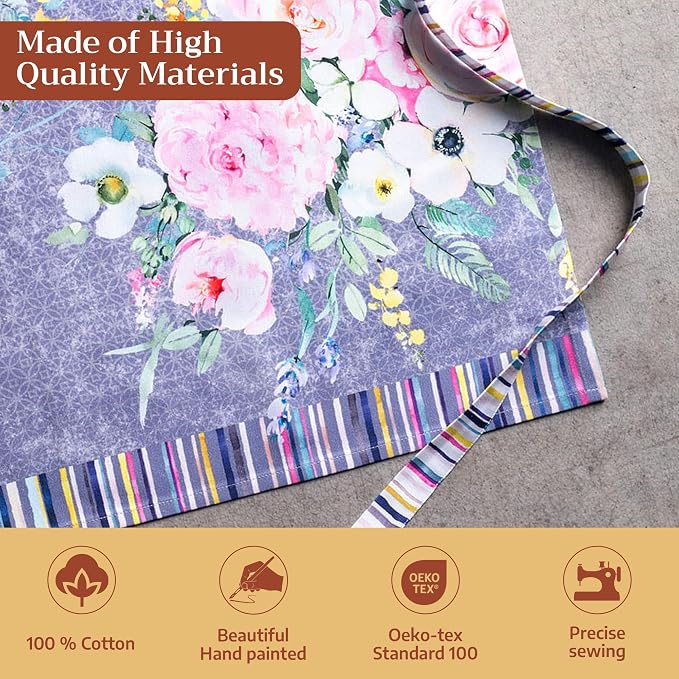 Maison d' Hermine 100% Cotton Apron - Image 3