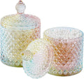 rejomiik Qtip Holder Glass Apothecary Jars by rejomiik