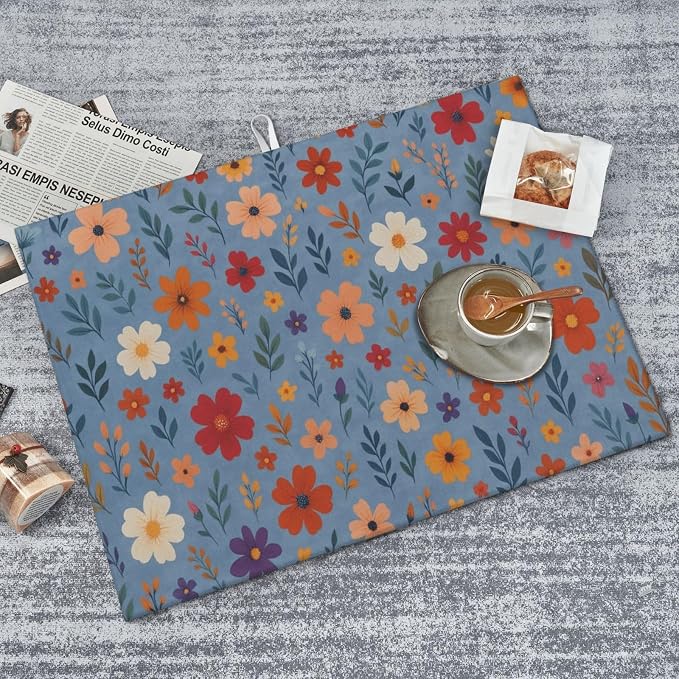 Blue Wildflowers Dish Drying Mats - Image 8