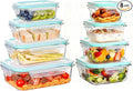 Liuruiyu 8 Pack Glass Food Storage Containers by Liuruiyu