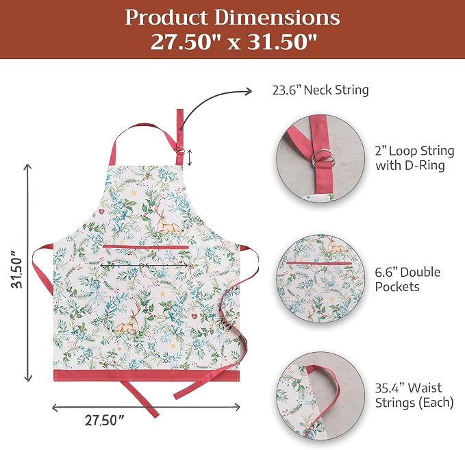 Maison d' Hermine 100% Cotton Apron - Image 7