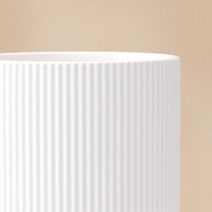 STYLED SETTINGS White Ceramic Utensil Holder - Image 8