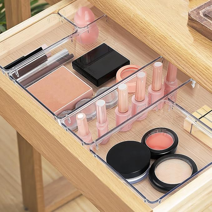 StorMiracle 23 PCS Drawer Organizer Set, 5 Varied Size Bathroom and kitchen - Image 5