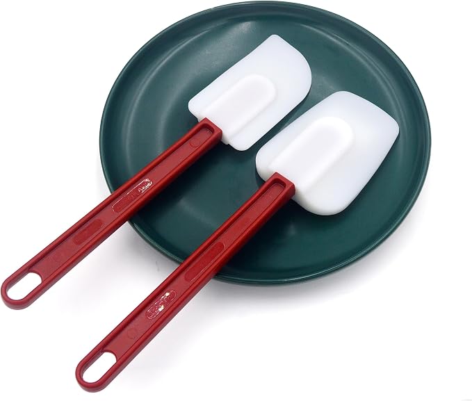 Silicone Rubber Spatula Set of 3, High Heat, Commercial - Image 5