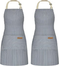 NLUS 2 Pack Cooking Aprons for Women by NLUS