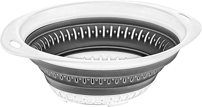 Collapsible Colanders for Fruit Vegetable Food Sizes 8" - Image 3