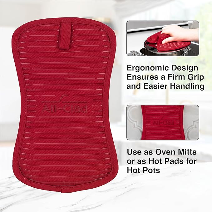 All-Clad Premium Pot Holder & Heating Pad, Heat Resistant to 500 Degrees - Image 3