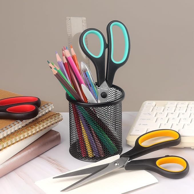 Scissors 8.5 Inch all purpose Bulk Set of 3, Scissors - Image 7