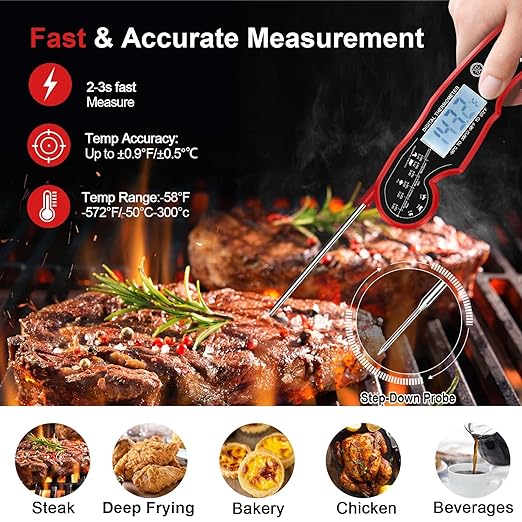 Meat Thermometer Digital for Grilling and Cooking - Image 2
