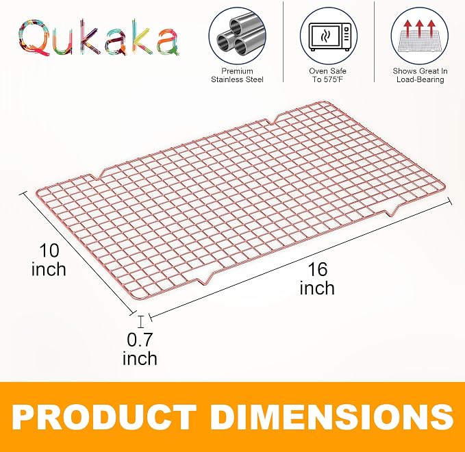 2PCS Cooling Racks for Cooking and Baking - Image 6