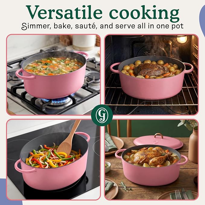 Great Jones Dutchess Cast Iron Dutch Oven Pot - Image 6