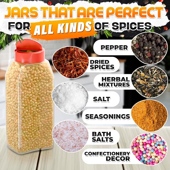 2Pcs Large Seasoning Containers - Image 5