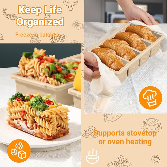 Doasuwish Silicone Freezer Tray - Image 6