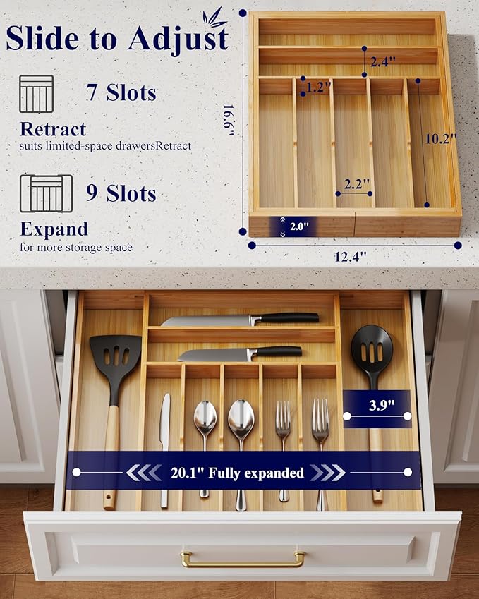 Kitsure Silverware Organizer - Image 2