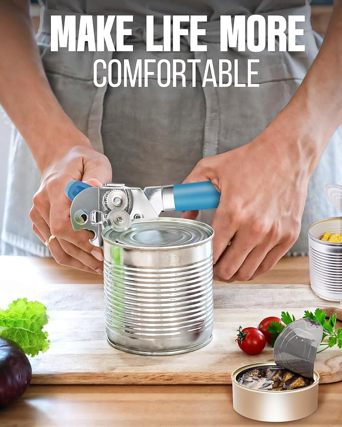 Multifunctional Can Opener Manual, Durable Heavy Duty Handheld Strong Can Opener - Image 7