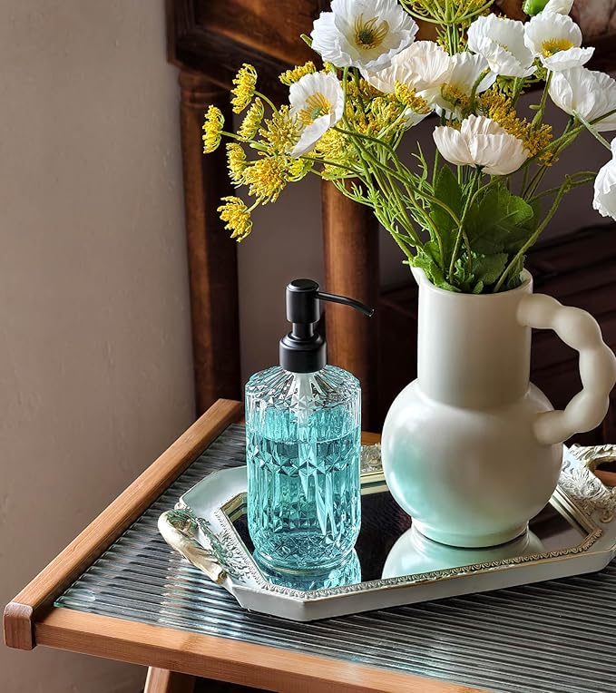 JASAI 18Oz Glass Soap Dispenser - Image 3