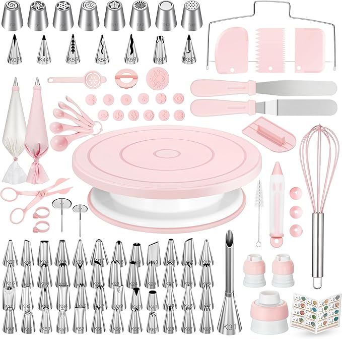 Kootek 158PCs Cake Decorating Kit, Baking Supplies Tools by Kootek
