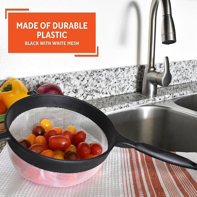 IMUSA IMU-71133W Plastic Strainer - Image 3