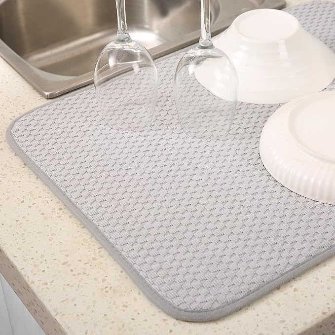 2 Pack Microfiber Dish Drying Mat - Image 9