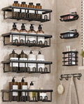 8 Pack Adhesive Rustproof Shower Shelves by Unknown