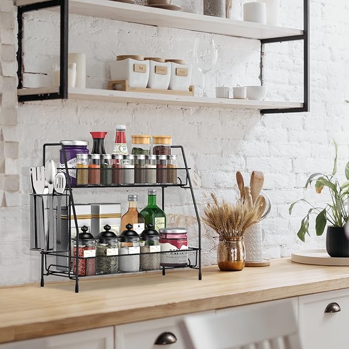 SPISPI Bathroom Organizer Countertop, Spice Rack Organizer - Image 4
