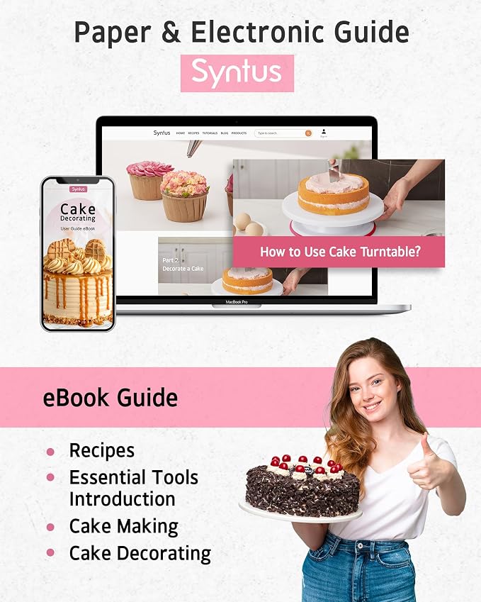 Syntus 65 PCs Cake Decorating Kit - Image 8