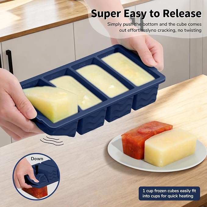 3-Pack Silicone Freezer Trays - Image 4