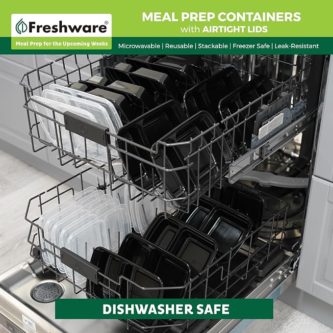 Freshware Meal Prep Containers - Image 7