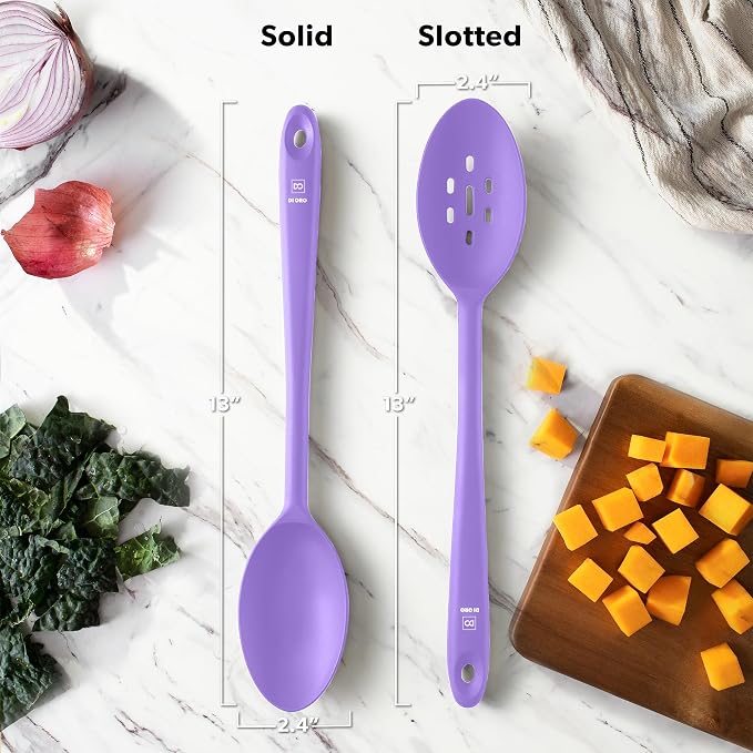 DI ORO Silicone Spoons for Cooking - Image 6