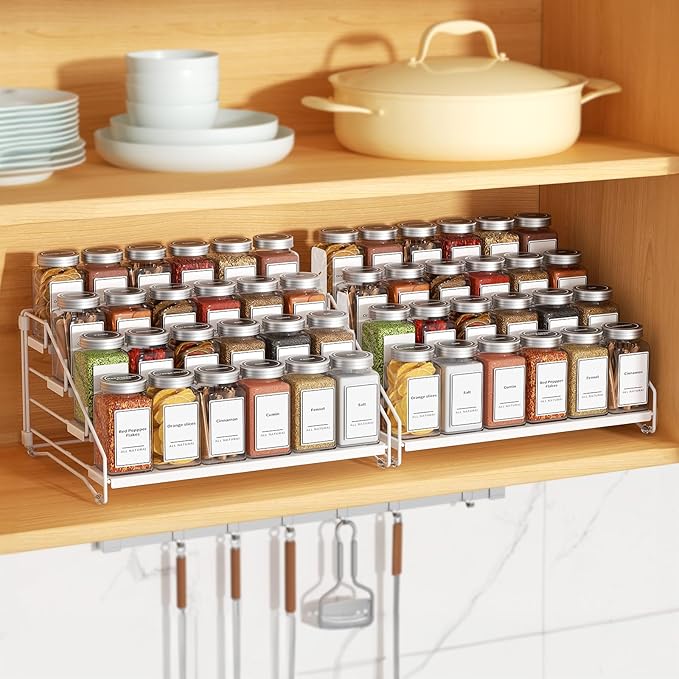 BOIVSHI Spice Organization for Cabinet, Spice Rack Organizer, Spice Rack - Image 2